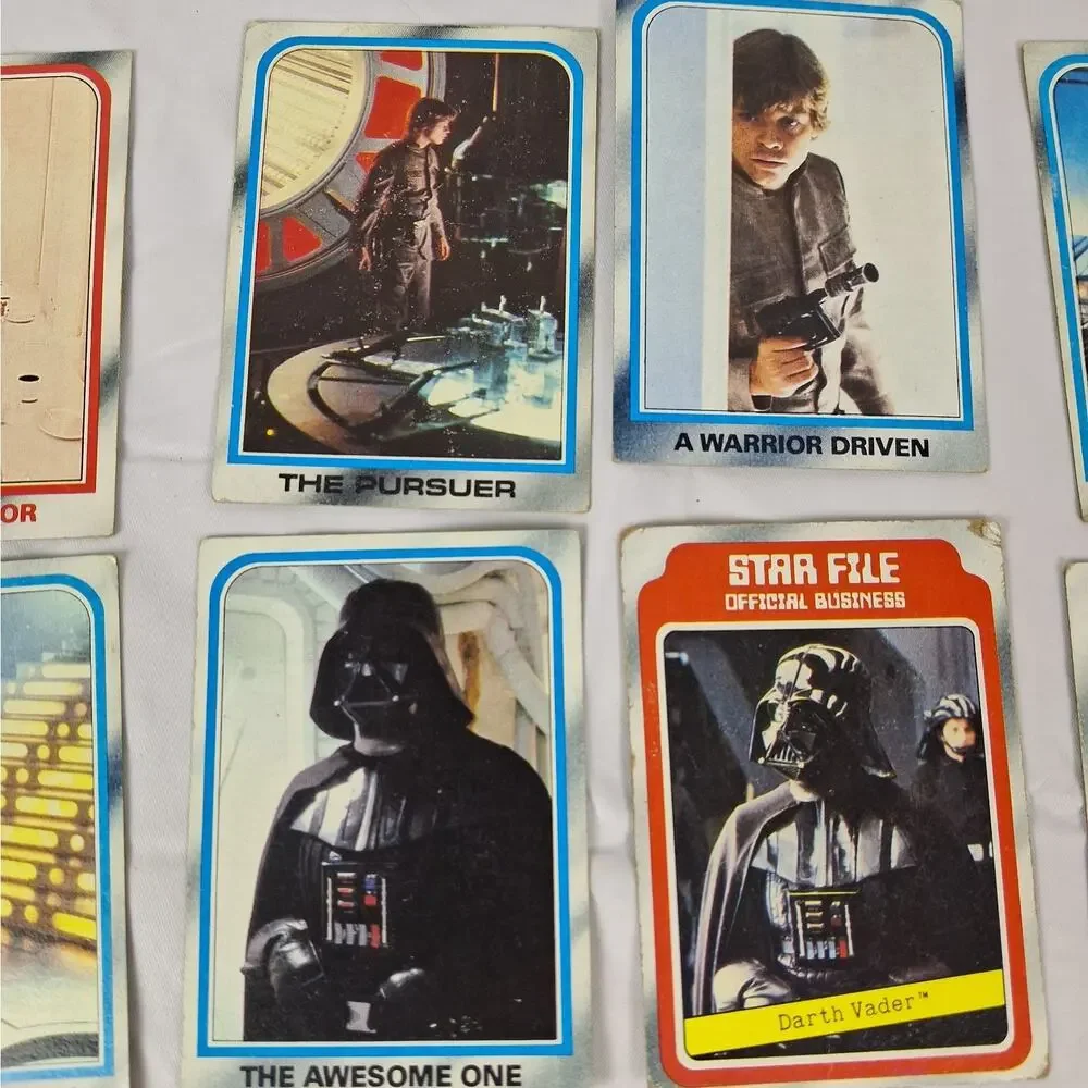 Vintage 1980 Topps Star Wars The Empire Strikes Back Trading Card Lot (25 Cards)